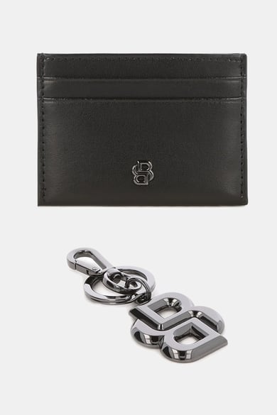 ΣΕΤ ΘΗΚΗ ΚΑΡΤΩΝ ΚΑΙ ΜΠΡΕΛΟΚ BOSS - 001 ΜΑΥΡΟ